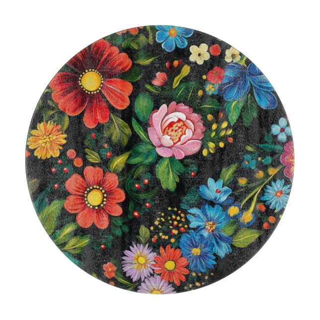 Tabla De Cortar Ukrainian folk art.  (Anverso)