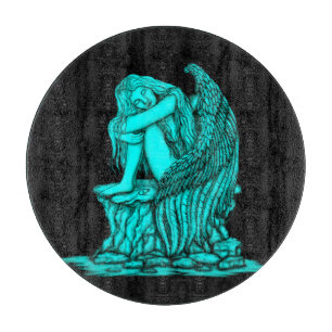 Tabla De Cortar Un ángel dormido en la piedra