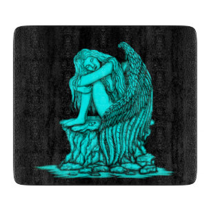 Tabla De Cortar Un ángel dormido en la piedra