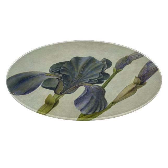 Tabla De Cortar Un iris (Borde)