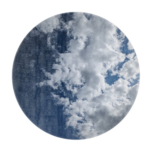 Tabla De Cortar Un lado de las nubes (Anverso)