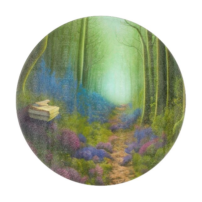 Tabla De Cortar Un paseo a través de la Madera Encantada (Anverso)