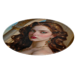 Tabla De Cortar Un retrato encantador de la emperatriz esmeralda