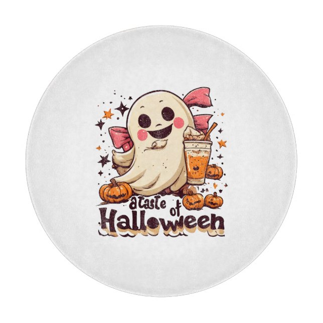 Tabla De Cortar Un Sabor de Halloween  (Anverso)