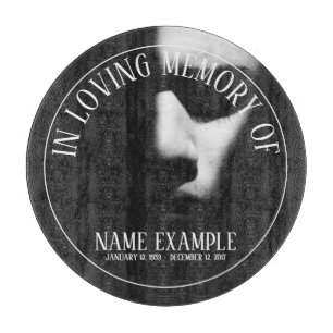 Tabla De Cortar Una cara dormida a media sombra