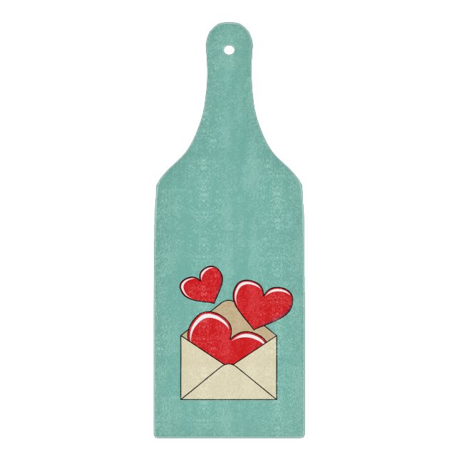 Tabla De Cortar Una carta de amor (Anverso)