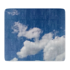 Tabla De Cortar Una hilera de nubes