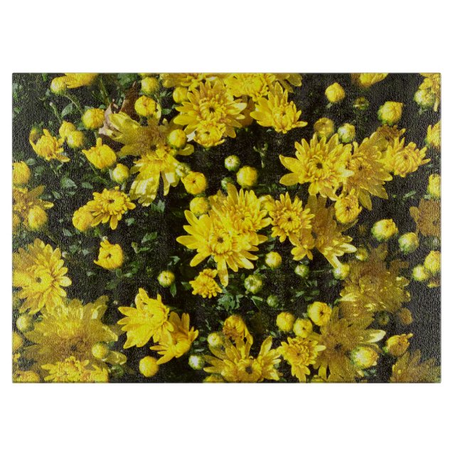 Tabla De Cortar Una multitud de Mamáes amarillas (Anverso)