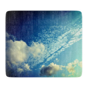 Tabla De Cortar Una rociada de nubes