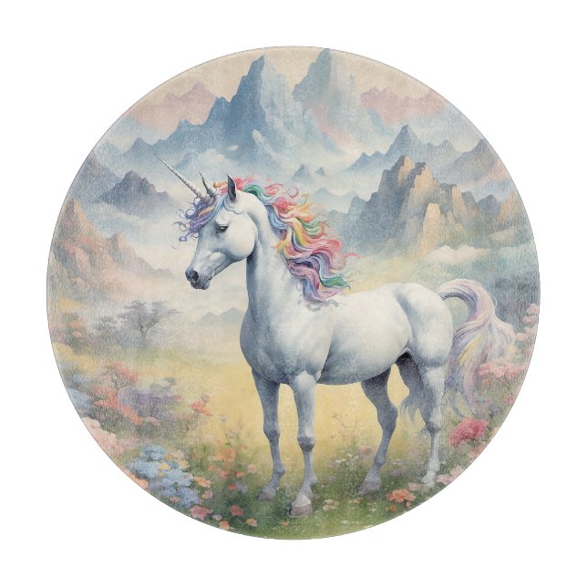 Tabla De Cortar Unicornio (Anverso)