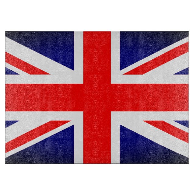 Tabla De Cortar Union Jack Cutting Board (Anverso)