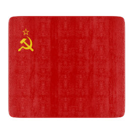 Tabla De Cortar Unión Soviética (URSS) (Martillo y hoz comunista)