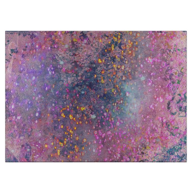 Tabla De Cortar universo rosa (Anverso)