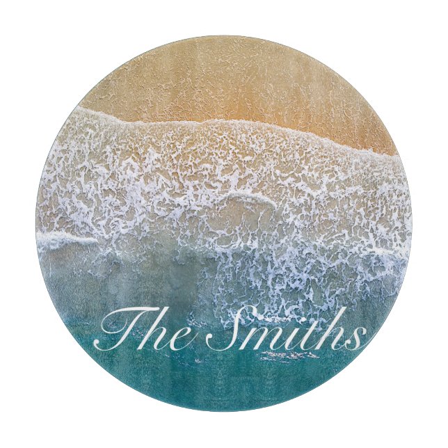 Tabla De Cortar Uno con la playa (Anverso)