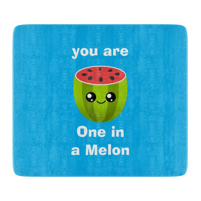 Tabla De Cortar Uno en un melón (Anverso)