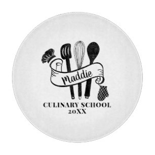 Tabla De Cortar Utensilio de cocina personalizado Escuela de Cocin