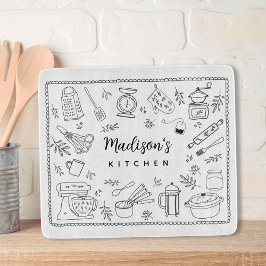 Tabla De Cortar Utensilios de cocina personalizados a mano