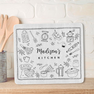 Tabla De Cortar Utensilios de cocina personalizados a mano