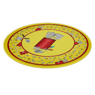 Tabla De Cortar Utensilios de cocina,TABLA DE CORTE RONDA DE 12 pu