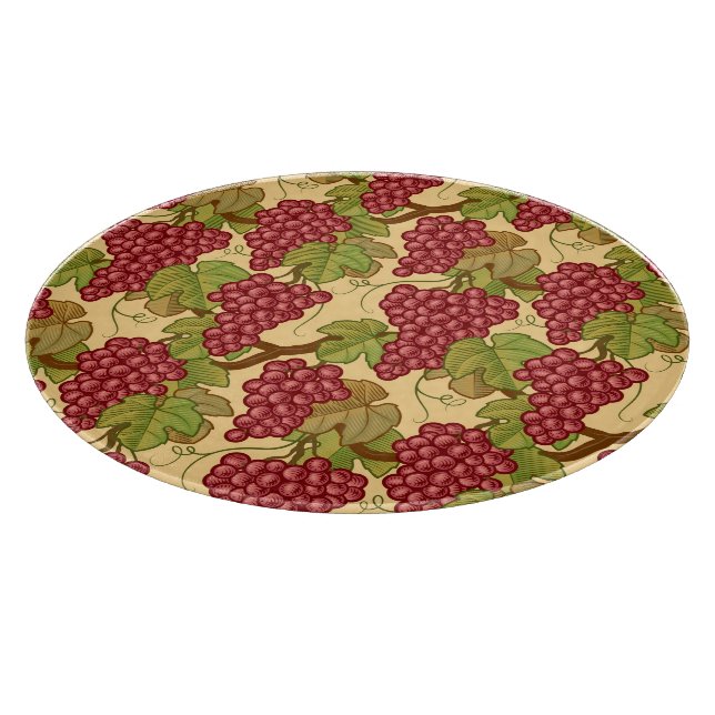 Tabla De Cortar Uvas (Borde)
