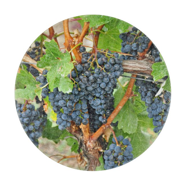 Tabla De Cortar Uvas moradas (Anverso)