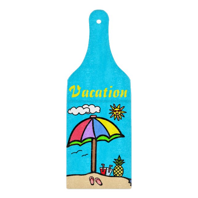 Tabla De Cortar vacaciones (Anverso)