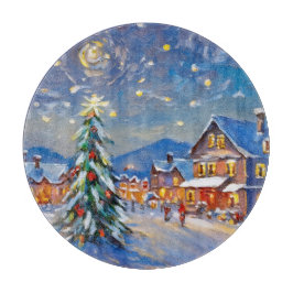 Tabla De Cortar Vacaciones en Winter Village