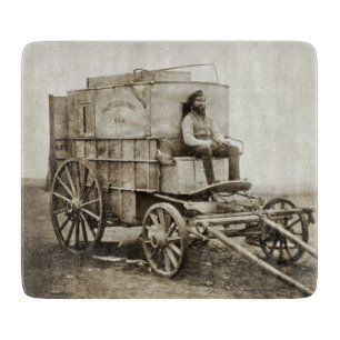 Tabla De Cortar Vagón Fotográfico de Roger Fenton Realismo Fotográ