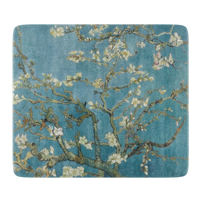 TABLA DE CORTAR: VAN GOGH : ALMOND BLOSSOM  (Anverso)