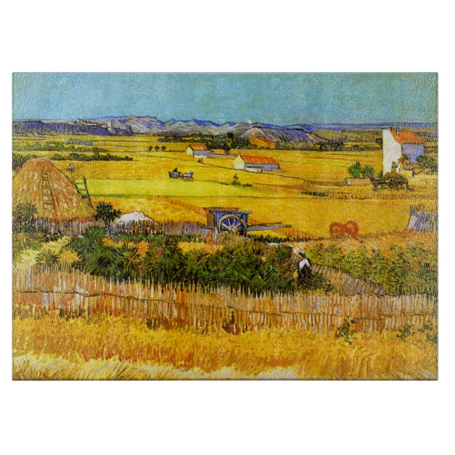 Tabla De Cortar Van Gogh: Paisaje cerca de Arles (Anverso)