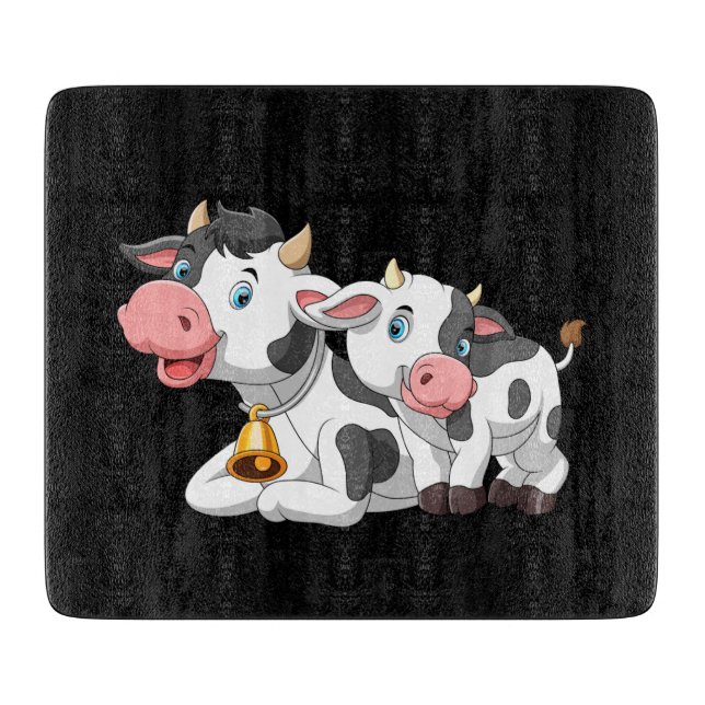 Tabla De Cortar Vaquillas de granja  (Anverso)
