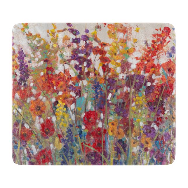 Tabla De Cortar Variedad de flores (Anverso)