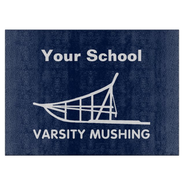 Tabla De Cortar Varsity Mushing (Anverso)