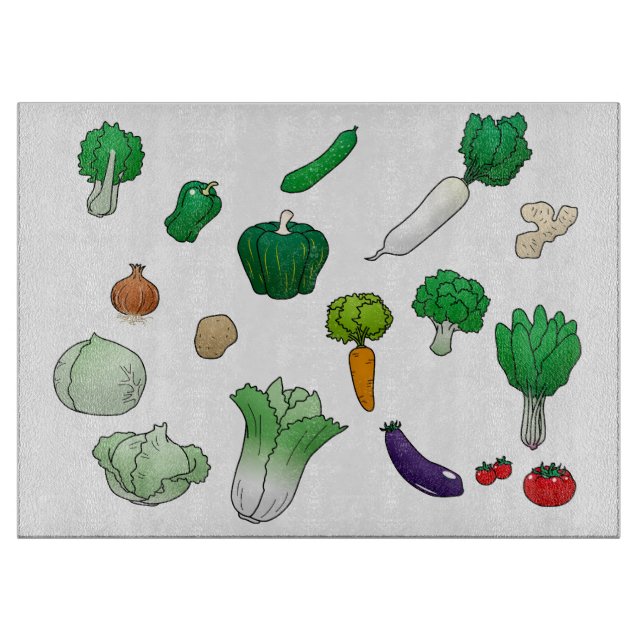 Tabla De Cortar Vegetales (Anverso)