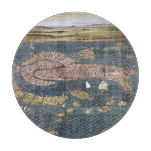 Tabla De Cortar VENECIA: MAPA, siglo XVI