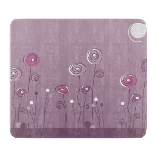 Tabla De Cortar Verano morado