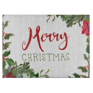 Tabla De Cortar Verdor navideño