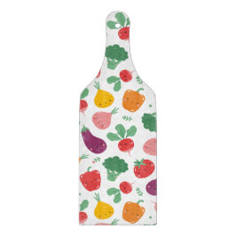 Tabla De Cortar Verduras alegres