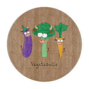 Tabla De Cortar Verduras divertidas Personalizados niños
