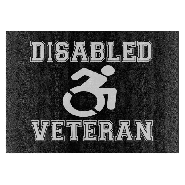 Tabla De Cortar Veterano discapacitado (Anverso)