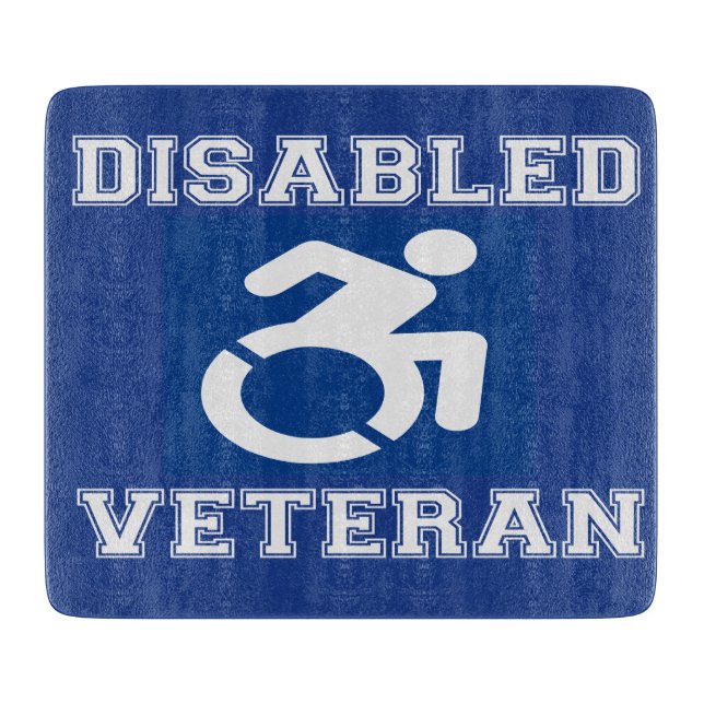 Tabla De Cortar Veterano discapacitado (Anverso)