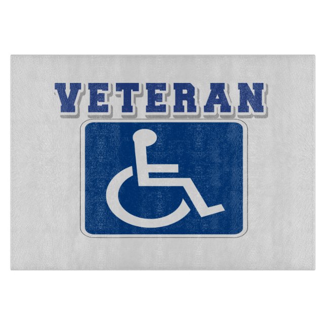 Tabla De Cortar Veterano discapacitado (Anverso)