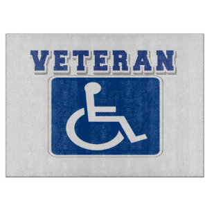 Tabla De Cortar Veterano discapacitado