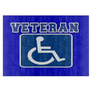 Tabla De Cortar Veterano discapacitado