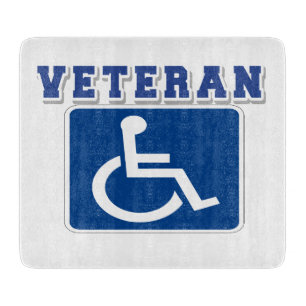 Tabla De Cortar Veterano discapacitado