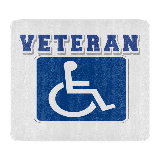 Tabla De Cortar Veterano discapacitado (Anverso)