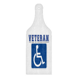 Tabla De Cortar Veterano discapacitado