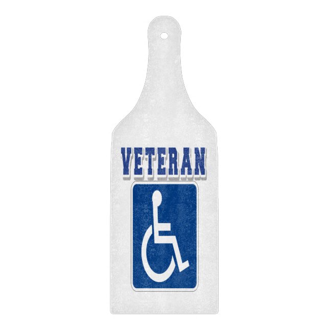Tabla De Cortar Veterano discapacitado (Anverso)