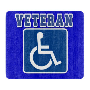 Tabla De Cortar Veterano discapacitado