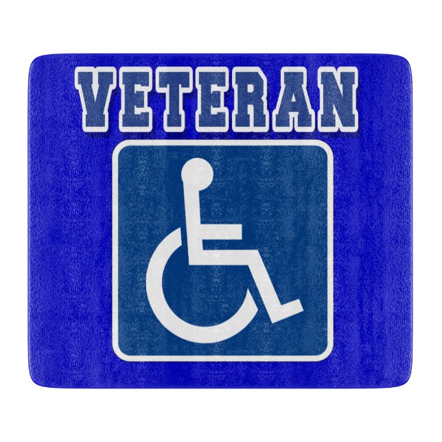 Tabla De Cortar Veterano discapacitado (Anverso)
